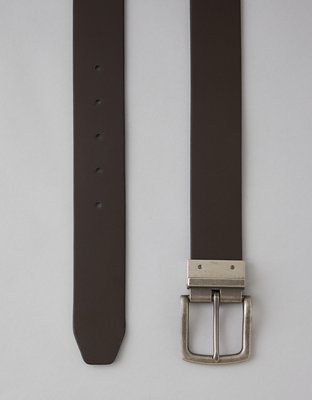 AE Reversible Leather Belt - Black