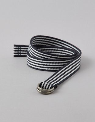AE D-Ring Web Belt - Navy