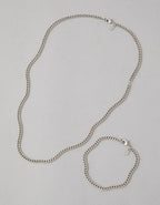 AEO Necklace & Bracelet 2-Pack - Silver