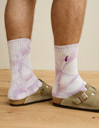 AE Eggplant Terry Crew Socks - Purple
