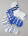 AE Crew Socks 3-Pack - Blue
