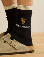 AE Guinness Graphic Crew Socks - Black