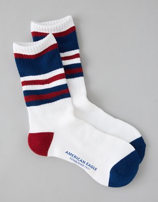 AE Terry Crew Socks - Scarlet