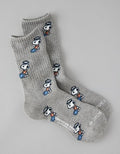 AE Snoopy Graphic Crew Socks - Grey