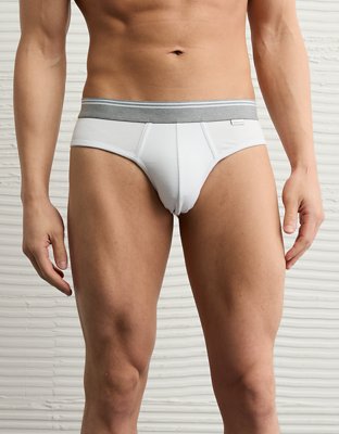 AEO Men's Ultra Soft Brief - Grey