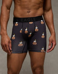 AEO Men's Halloween Snoopy 6" Flex Boxer Brief - Black