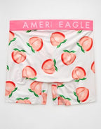 AEO Men's Food 6" Flex Boxer Brief - White