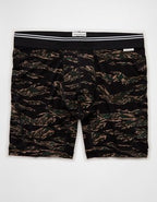 AEO Men's Camo 6" Ultra Soft Boxer Brief - Olive