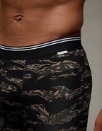 AEO Men's Camo 6" Ultra Soft Boxer Brief - Olive