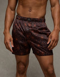 AEO Men's Halloween Satin Pocket Boxer Short - Black