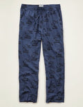 AEO Snoopy Flannel PJ Pant - Navy