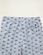 AEO Men's Oxford Lounge Pant - Light Blue