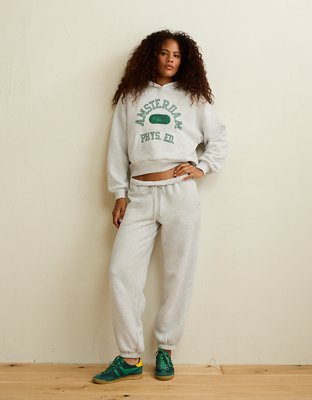 AE Low-Rise Campus Jogger - Light Heather Gray