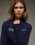 AE Red Bull Full-Zip Sweater Hoodie - Navy