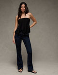 AE Lace Tube Top - Black