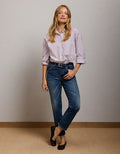 AE77 Oversized Poplin Button-Up Shirt - Multi