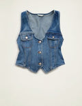AE Denim Vest - Medium Wash
