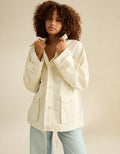 AE Classic Military Jacket - Cream