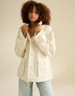 AE Classic Military Jacket - Cream