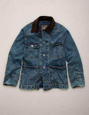 AE77 Premium Denim Barn Jacket - Indigo