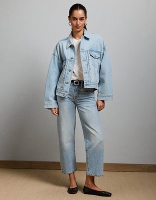 AE77 Oversized Denim Jacket - Dark Wash