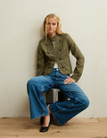 AE Shrunken Military Jacket - Olive