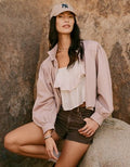 AE Twill Swing Jacket - Rose