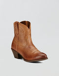 Ariat Women's Darlin Almond Toe Western Boot - Amber Brown