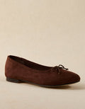 AE Ballet Flat - Dark Brown