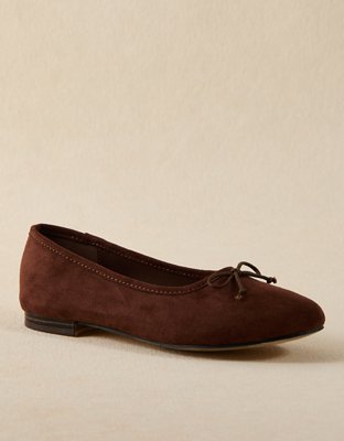 AE Ballet Flat - Dark Brown