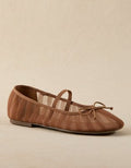 AE Mesh Mary Jane Shoe - Brown