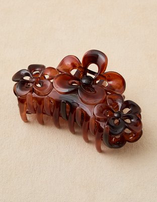 AE Flower Claw Hair Clip - Torte