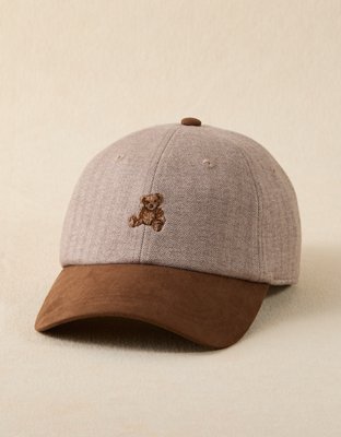 AE Wool-Blend Baseball Hat - Tan