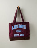 AE Off-Duty Graphic Tote Bag - Maroon