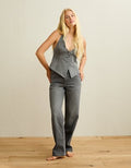 AE Low-Rise Baggy Straight Jean - Grey