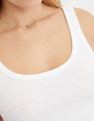 Aerie No BS Tank Top - White