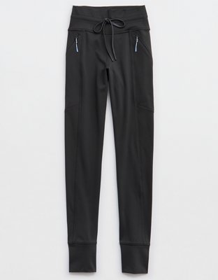 OFFLINE By Aerie Warmup High Waisted Pocket Legging - Smoked Gray