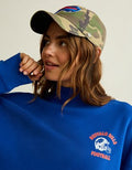 NFL Buffalo Bills Everyday Luxe Mock Neck Sweatshirt - Blue