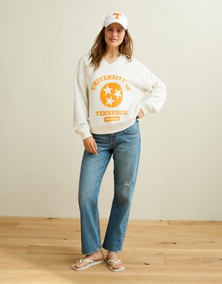AE Tennessee Volunteers V-Neck Graphic Sweatshirt - Orange