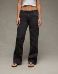 AE Low-Rise Cargo Pant - Faded Black