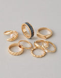 AEO Dot Rings 8-Pack - Brown