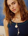 AE Burgundy Layered Necklace 4-Pack - Burgundy