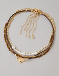 AE Brown Choker 5-Pack - Gold