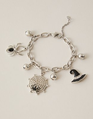 AE Halloween Charm Bracelet - Silver