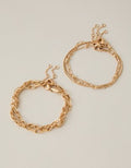 AE Chain Bracelet 5-Pack - Gold
