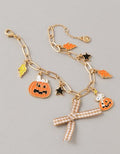 AE Snoopy Fall Charm Bracelet - Orange