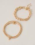 AE Chunky Bracelet 5-Pack - Gold