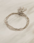 AE Keepers Collection Platinum Plated Bracelet 3-Pack - Silver