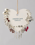 AEO Silver & Burgundy Earrings 18-Pack - Silver