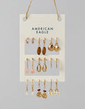 AE Orange Shell Earring 9-Pack - Gold